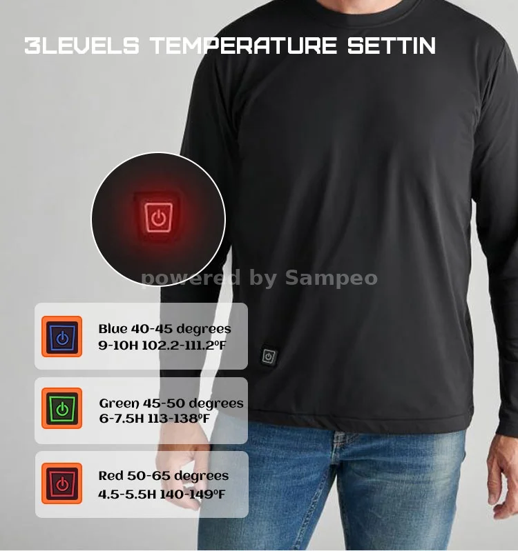 Battery Electric Heated Underwear manufacturer 6