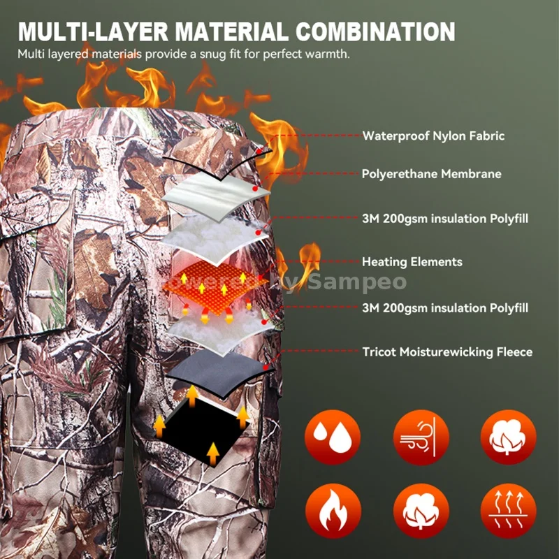 Hunting heated pants manufacturer  5 