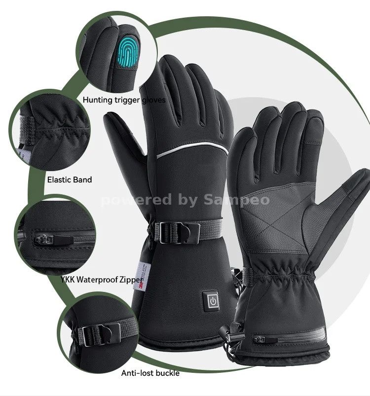 Custom entry-level heated gloves Private Label