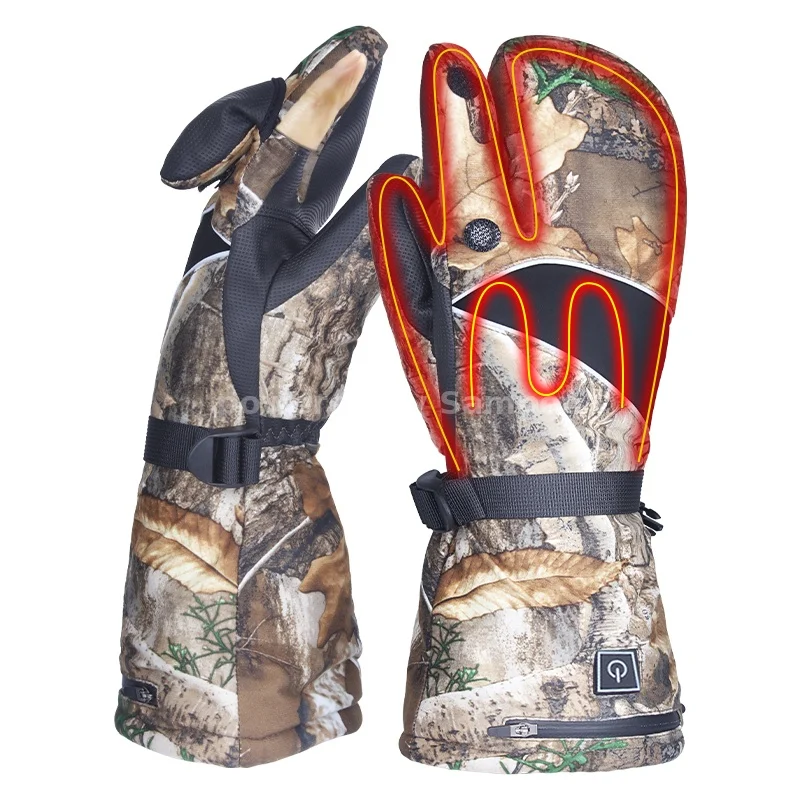 Heated Gloves Battery Heated Gloves Hunting Gloves  2 