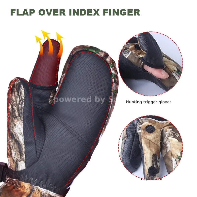 Heated Gloves Battery Heated Gloves Hunting Gloves  7 