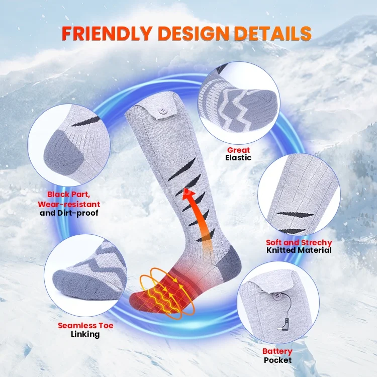 private label heated socks manufacturer  4 